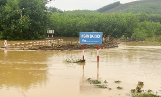 Mưa lớn gây ngập lụt, chia cắt cục bộ nhiều xã miền núi Bắc Ninh